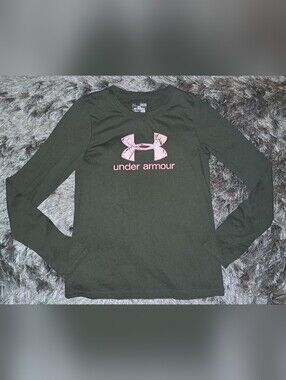 UNDER ARMOUR heatgear bundle Olive Green Pink Camo Tops Medium